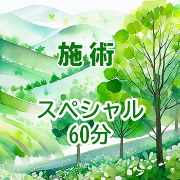 施術　スペシャル60分