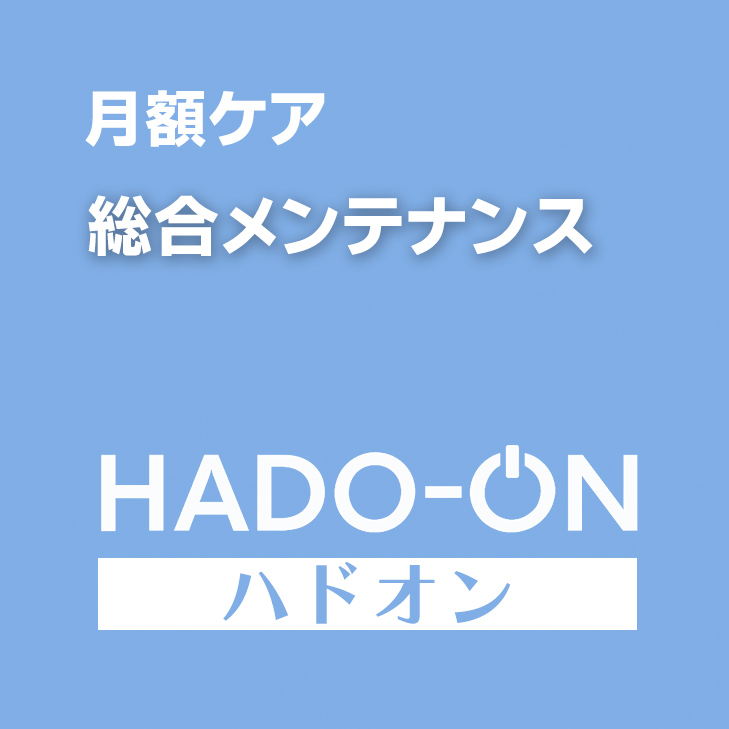 HADO-ON【月額ケア】総合メンテナンス
