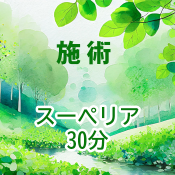 施術　スーペリア30分